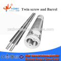 Bimetallic PVC PIPE Conical Twin Screw Barrel Extruder Screw Barrel D60 D75 D80 D90 D110 Brand New